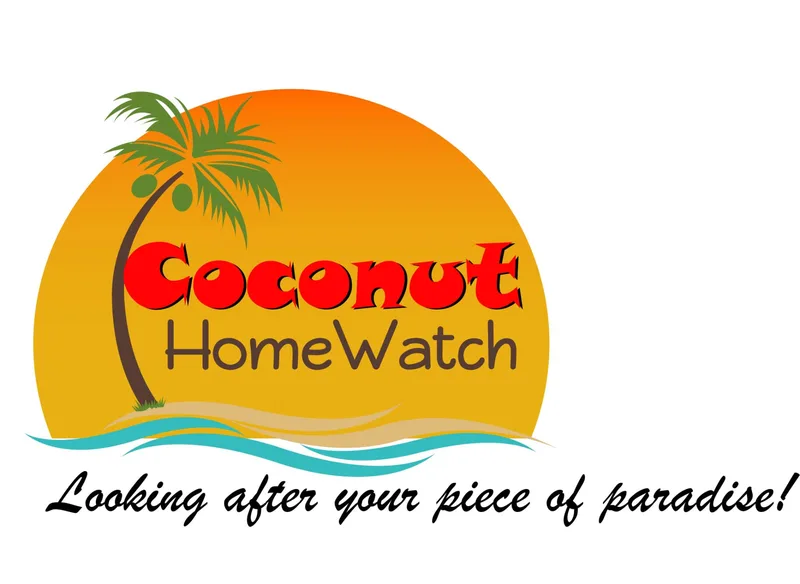 Coconut Home Watch logo designed by Home Watch Marketing