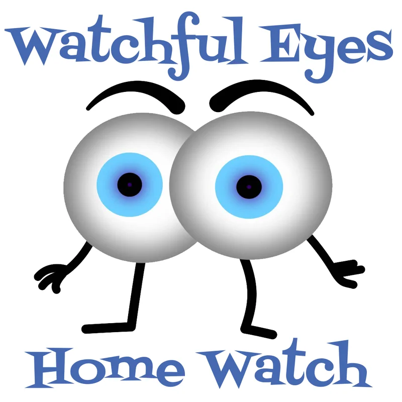 Watchful Eyes Home Watch logo designed by Home Watch Marketing