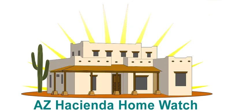 AZ Hacienda Home Watch logo designed by Home Watch Marketing