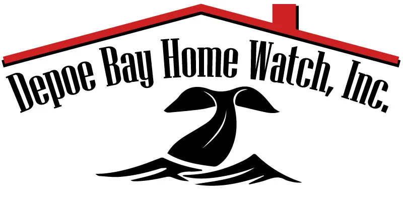 Depoe Bay Home Watch logo designed by Home Watch Marketing