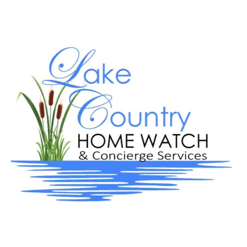 Lake Country Home Watch & Concierge Services logo designed by Home Watch Marketing